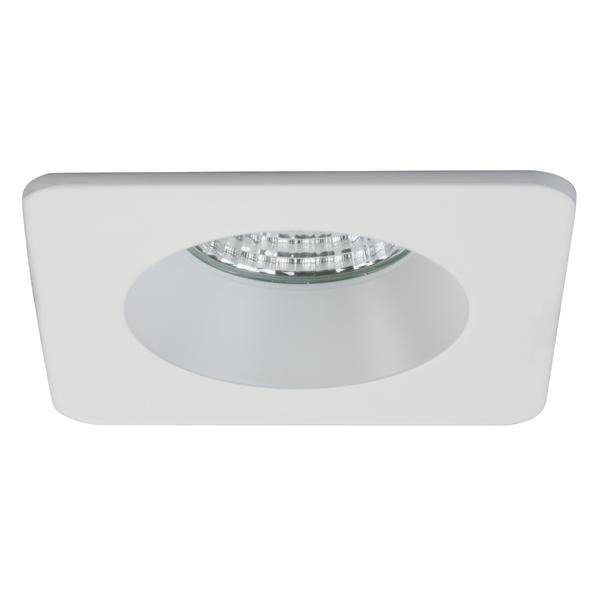 BRUMBERG LED-Einbaudownlight 350 mA, 6 W, 38°, 2700 K, quadratisch, starr, weiss, IP54 ( BRUMBERG LED-Einbaudownlight 350 mA, 6 W, 38°, 2700 K, quadratisch, starr, weiss, IP54 (